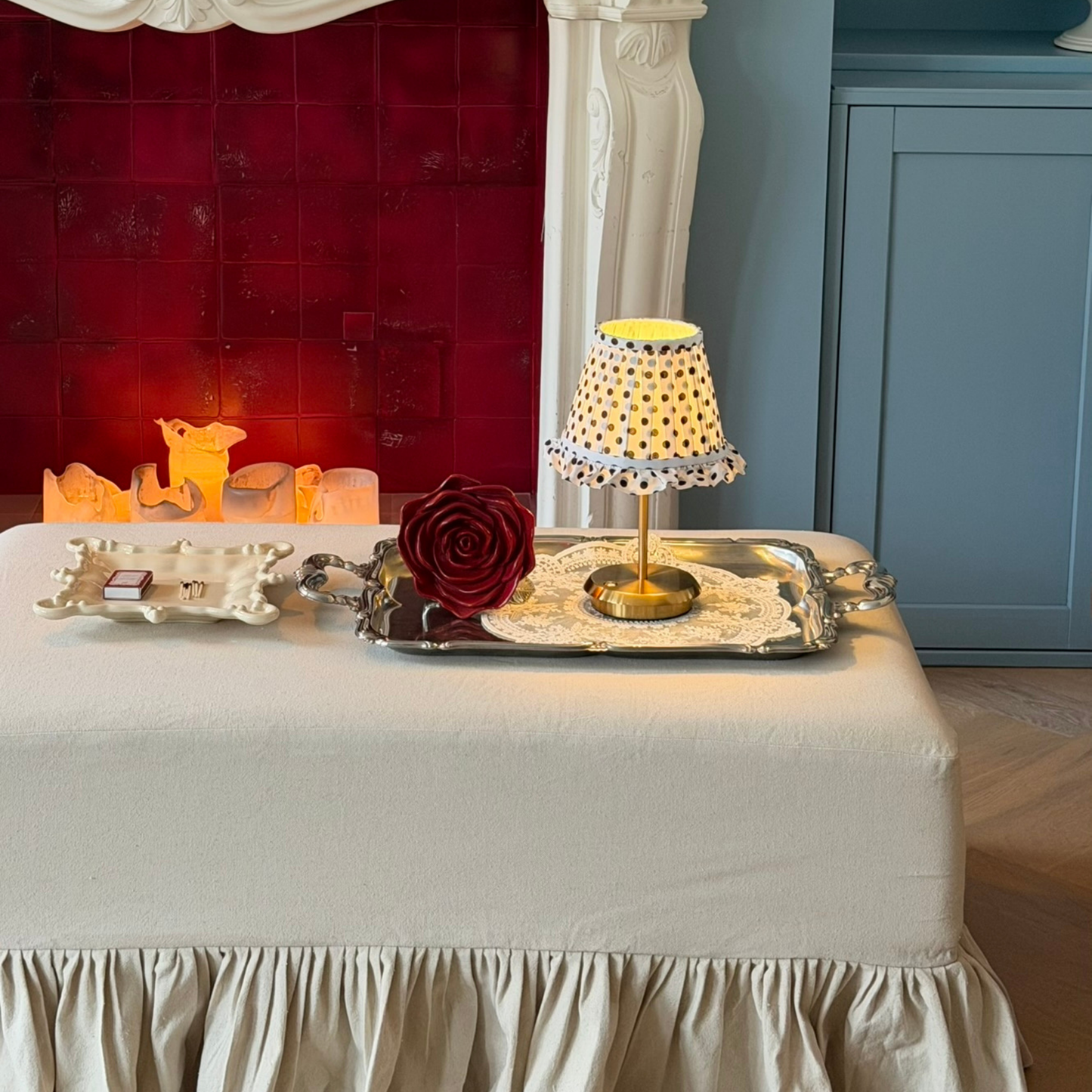 Bella tablelamp - Polkadots