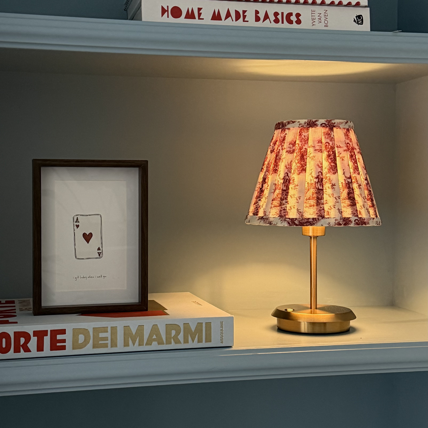Eddy tablelamp - Toile de jouy