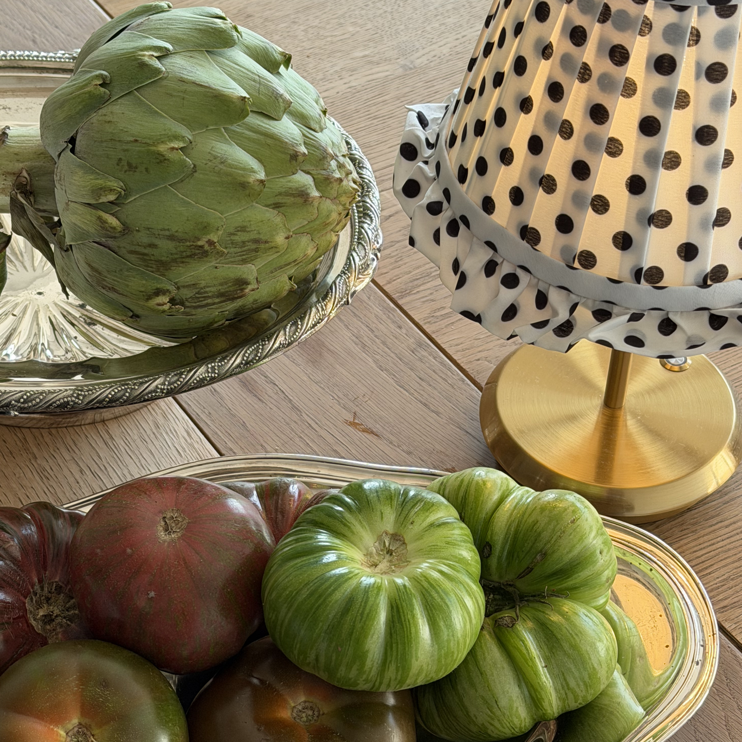 Bella tablelamp - Polkadots