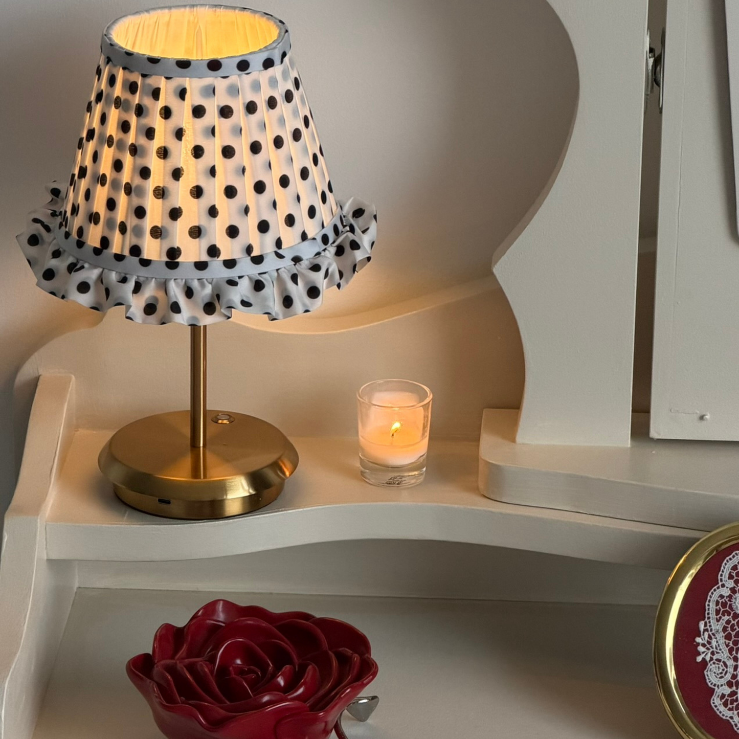 Bella tablelamp - Polkadots