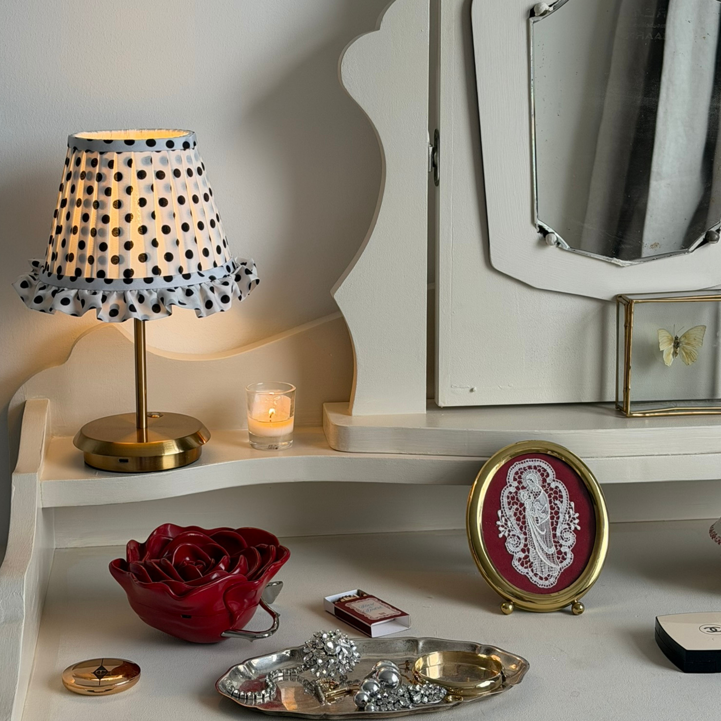 Bella tablelamp - Polkadots
